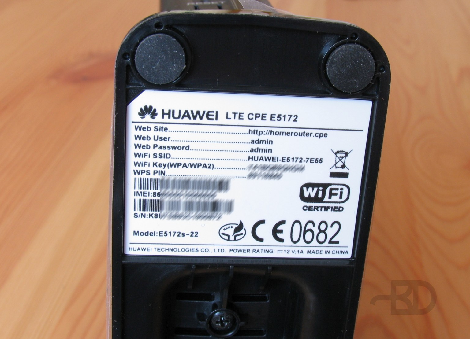 4G-модем Huawei LTE CPE E5172s-22