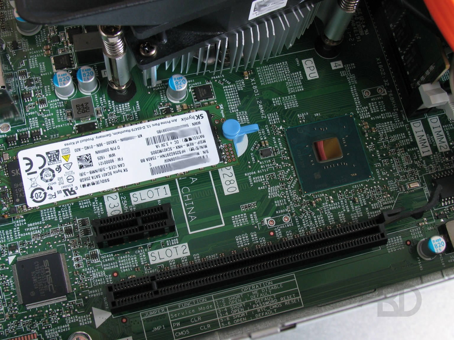 Разъемы PCI и PCI-E Dell Vostro 3470